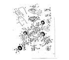 Craftsman 13197774 mower deck diagram
