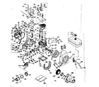 Craftsman 143576142 basic engine diagram