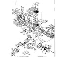 Craftsman 143579132 basic engine diagram