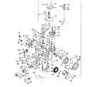 Craftsman 143581082 basic engine diagram