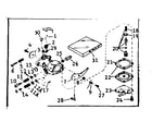 Craftsman 53613650 carburetor diagram
