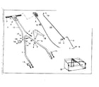 Craftsman 53681994 handle assembly diagram