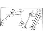 Craftsman 53682550 handle assembly diagram