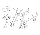 Craftsman 53682560 handle assembly diagram