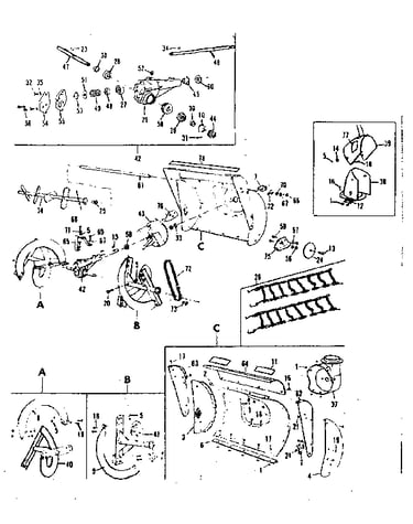 Auger housing assembly