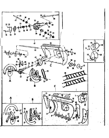 Auger housing assembly