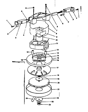 Field and armature assembly