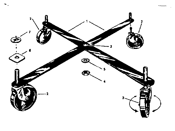 4 wheel dolly kit
