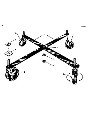 4 wheel dolly kit