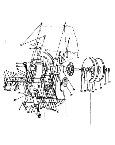 A1-2787 motor 14315 motor