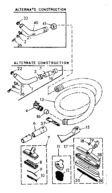 Alternate construction