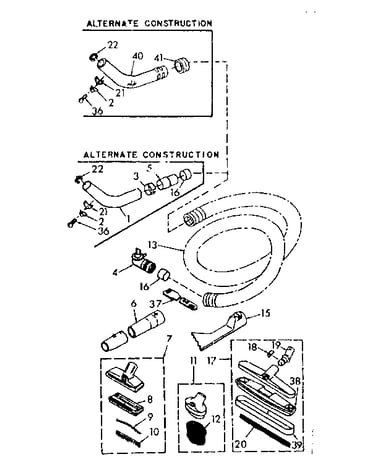 Alternate construction