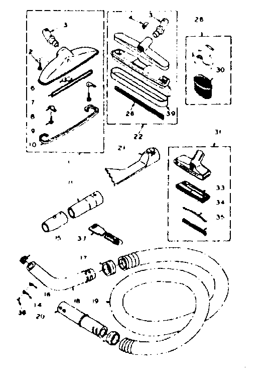 Attachment parts