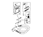 Kenmore A88570 attachment parts diagram