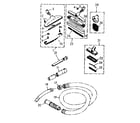 Kenmore A88580 attachment parts diagram