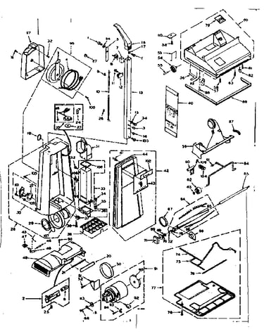 Vacuum cleaner parts