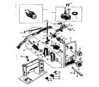 Kenmore 158162 zigzag guide assembly diagram