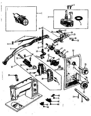 Zigzag guide assembly
