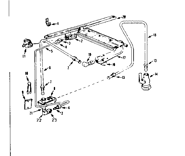 Burner section
