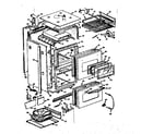 Kenmore 1033266790 body section diagram