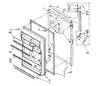 Kenmore 1068750832 refrigerator door diagram