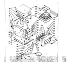 Kenmore 1034226740 body section diagram