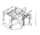 Kenmore 1037036700 cabinet base diagram