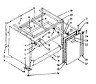 Kenmore 1037096760 cabinet base diagram