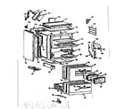 Kenmore 1037146314 body section diagram