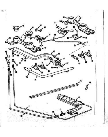 Burner section