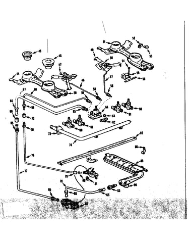 Burner section