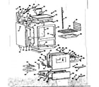 Kenmore 1037346602 body section diagram