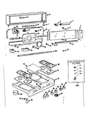 Backguard and maintop section