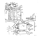 Kenmore 1037366642 body section diagram