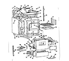 Kenmore 1037426602 body section diagram