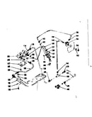 Upper oven burner section