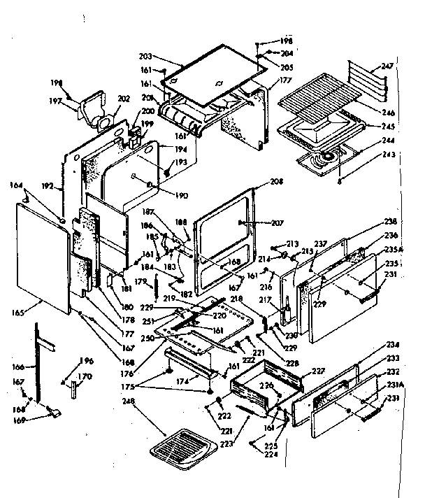 Lower body section