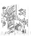 Upper oven body section