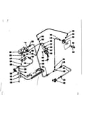 Upper oven burner section