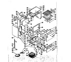 Kenmore 1037526700 lower body section diagram