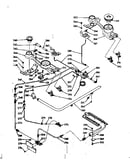 Lower burner section