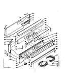 Backguard section
