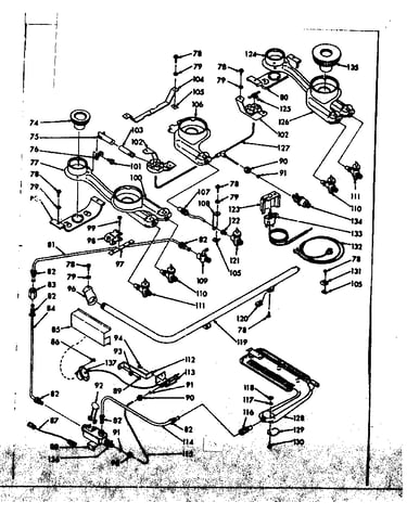 Burner section