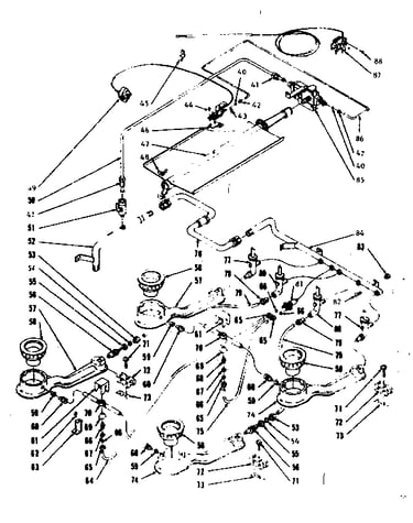 Burner section