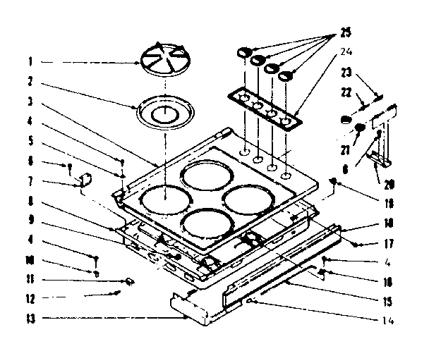Main top section