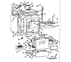 Kenmore 1037786642 body section diagram