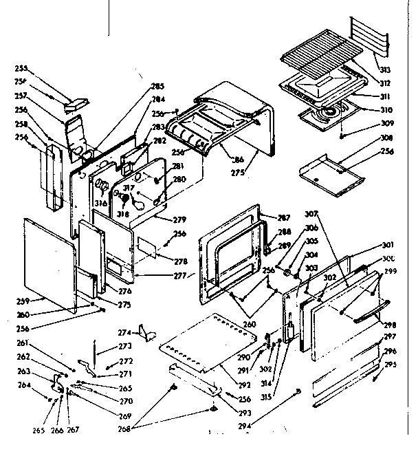 Lower body section
