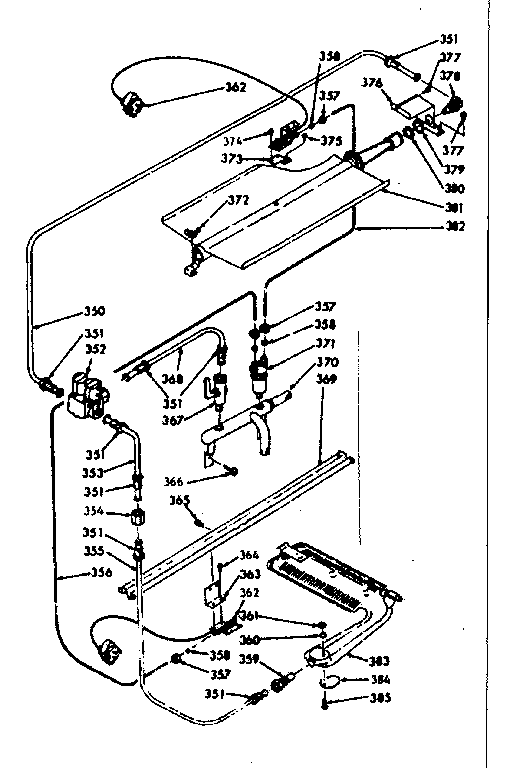 UPPER & LOWER BURNER SECTION