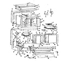 Sears 1039156600 body section diagram