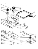 Main top section & optional set-on griddle